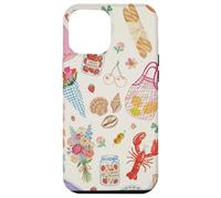 European Summer Girly Preppy Coastal Bow Beachy Collage Case for iPhone 12 Pro Max
