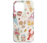 European Summer Girly Preppy Coastal Bow Beachy Collage Case for iPhone 16 Pro Max