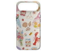 European Summer Girly Preppy Coastal Bow Beachy Collage Case for iPhone Air