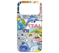 European Summer Italy Coastal Sea Shells Oyster & Lemon Case for iPhone 17 Pro Max