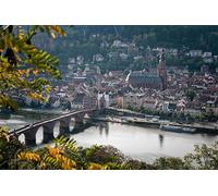 European town-300-Piece Puzzle Game for Adults: Fun and Challenging Puzzle Game (14 years+)