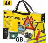 European Travel Kit Car Driving Emergency Warning Triangle Legal EU Abroad