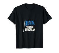 European Union Euro Pride EU Flag Stars T-Shirt