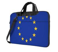 European Union Flag Laptop Bag Laptop Case 15.6 Inch Computer Bags Padded Sleeve Cover For Women Men