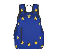 European Union Flag Lightweight Casual Rucksack-Large Capacity Daypack
