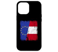 European Union Peru Half Flag EU Peruvian Heritage Jersey Case for iPhone 12 Pro Max