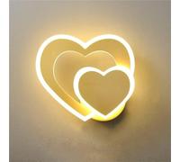European Wall Light d Heart Type Sconce Wall Lamp Modern Creativity Acrylic LED of Loving Copper Indoor Lighting Fixture Wall Lights,Home Lighting
