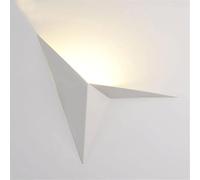 European Wall Light LED Wall Lights Iron Art Triangle Wall Lamp Postmodern Bedroom Bedside Sconce Guest Room Before The Mirror Wall Light, Chandelier(Bianco,Warm Light)