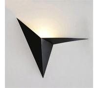 European Wall Light LED Wall Lights Iron Art Triangle Wall Lamp Postmodern Bedroom Bedside Sconce Guest Room Before The Mirror Wall Light, Chandelier(OneColor,White Light)