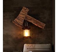 European Wall Light Loft Retro Industry Glass Lampshade Iron Metal Wall Sconce 1-Light V-intage Solid Wall Light,Light Fixture