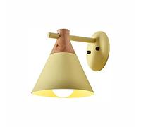 European Wall Light Modern MI-NI Indoor Lighting Fixture Wall Lamp Macaron Color Wall Lights Simple Tieyi A Skirt lampshade Sconce E27 Base Wall Lighting Compatible with Study Room Bedside Bedroo