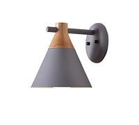 European Wall Light Modern MI-NI Indoor Lighting Fixture Wall Lamp Macaron Color Wall Lights Simple Tieyi A Skirt lampshade Sconce E27 Base Wall Lighting Compatible with Study Room Bedside Bedroo