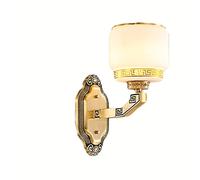 European Wall Light Retro Village Sconce Wall Lamp Single Indoor Lighting Fixture Brass Sturdy Bracket Wall Lights E14 Base Wall Lighting Embedded System Compatible with Bedrooms Bedside . Wall L