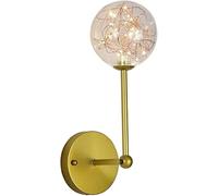 European Wall Light Wall Lamp All Over The Sky Star LED Lamp String Light Source Indoor Fixture Copper Wall Lights,Luxury