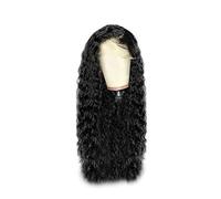 European Wigs For Women With Front Lace Small Curly Tubes Long Curly Hair Wig For African Textured Styles (C, One Size)