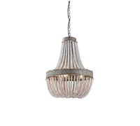 European Wood Bead Chandeliers,Ceiling Light,Decorative Lamps,During Lighting,Retro Chandeliers,Ceiling Light,Livingroom Dining Room Stairway Lounge Bar Café Club-Vintage to Make Old c