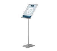 EUROPEL A3 Poster Display Stand - Magnetic Floor Standing Sign Holder Ideal for Advertising, offers, Informance or notices with Aluminium Anodised Construction & Non-Glare Cover