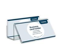 Europel-Business Card Holder, Crystal Clear Acrylic, 30mm, Counter, 350091