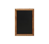 EUROPEL Chalkboard with frame - Wall Mounted Chalk Writing Board for Home, Kitchen, Office, School, Bar, Party Event Decoration - Blackboard for Reminder, Message, Advertising (42x60cm) - Natural Look
