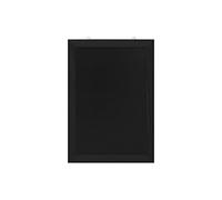 EUROPEL Chalkboard with Frame - Wall Mounted Chalk Writing Board for Home, Kitchen, Office, School, Bar, Party Event Decoration - Blackboard for Reminder, Message, Advertising (42x60cm) - Matt Black