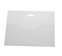 EUROPEL ID Holder Badges & Blank Card Insert Sheets, Landscape, Open, Transparent (Pack of 24) | Horizontal ID Card Holder for School, Colleges, Offices & Corporate Event | 90 x 60 mm, 121291