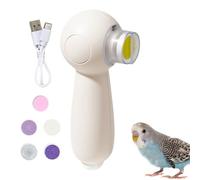 Europet Bernina Bird Nail Grinder, Nail Trimmer | Quiet & Rechargeable Beak Trimmer, Soft Grooming Tool, Nail Clippers with 6 Polishing Heads for a Co