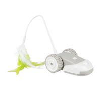 Europet Bernina Cat Toy Mower Mouse Gray/White Interactive 10.5 Cm