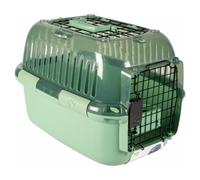 Europet Bernina Transport Box Adventurer Transparent Green Cat Transport Aid