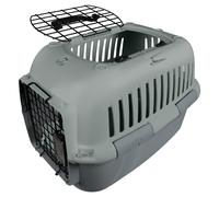 Europet Bernina Transport Cage Adventurer 50 Gray For Cats Child Friendly