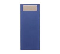 Europochette Classic Sized Marine Cutlery Pouch Kraft 2ply Napkin (Pack 500)