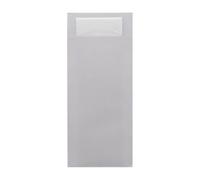 Europochette Classic Sized Sea Salt Cutlery Pouch White 2ply Napkin (Pack 500)