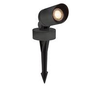 EuroPole 38180 Tube GU10 IP65 Spike Spotlight Black