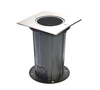 EuroPole 52011 Deep Light 7.2W LED IP67 Adjustable Square Walk Over Ground Light Stainless Steel 3000K