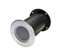 EuroPole 52101 Deep Light 10.8W LED IP67 Fixed Round Walk Over Ground Light Stainless Steel 3000K