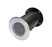 EuroPole 52102 Deep Light 10.8W LED IP67 Fixed Round Walk Over Ground Light Stainless Steel 4000K