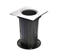 EuroPole 52111 Deep Light 10.8W LED IP67 Fixed Square Walk Over Ground Light Stainless Steel 3000K