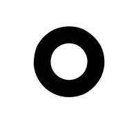 EuroPole 5705 Fixed Round Bezel for LED'Up Universal 57016 Matt Black