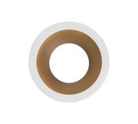 EuroPole 5750D Fixed Baffled Round Bezel for LED'Up Universal 57016 Matt White/Gold