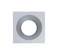 EuroPole 5763 Fixed Baffled Square Bezel for LED'Up Universal 57016 Lacquered Aluminum