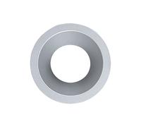 EuroPole 5773 Fixed Baffled Asymmetrical Round Bezel for LED'Up Universal 57016 Lacquered Aluminum