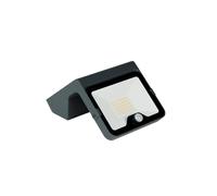 EuroPole 67000 Elios 2.5W LED 300lm 120 Degree Solar Floodlight PIR Anthracite Grey 3000K