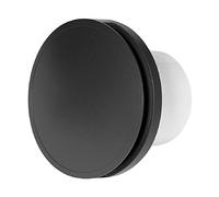 Europplast 100mm Round Bathroom Extractor Fan - 4 Inch, Silent, Anthracite, Ceiling & Wall Mounted