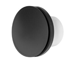 Europplast 100mm Round Bathroom Extractor Fan - 4 Inch, Silent, Anthracite, Ceiling & Wall Mounted