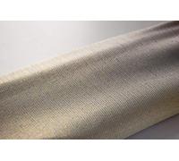 Euroshowers Luxury Gold Thread Shower Curtain with Weighted Hem (180cm wide x 180cm long)
