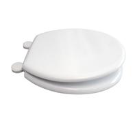 EuroShowers MDF Moulded White Value Toilet Seat