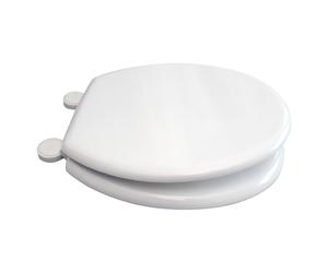 EuroShowers MDF Moulded White Value Toilet Seat