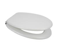 EuroShowers MDF Soft Close White Toilet Seat with Quick Release Hinges