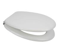Euroshowers Mdf White Slow Close Top Fix Quick Release Toilet Seat