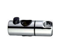 EuroShowers Push Button Shower Slider Bracket - 19mm - Chrome
