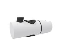 EuroShowers Push Button Shower Slider Bracket - 19mm - White